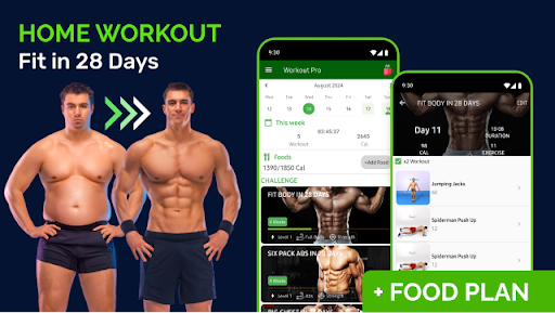 Home Workout - Fit in 28 Days