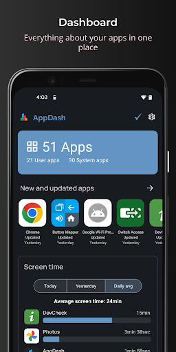 AppDash: App Manager & Backup电脑版