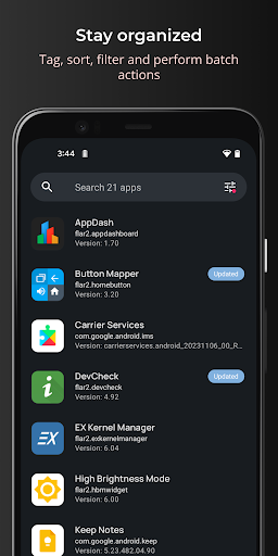 AppDash: App Manager & Backup