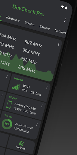 DevCheck Device & System Info الحاسوب