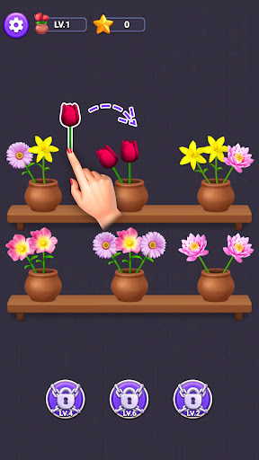 花マージ - マッチパズル, フラワー, 花のゲーム