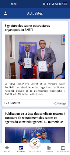 Fonction Publique RDC PC