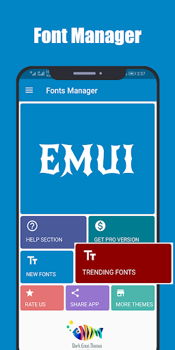 komputer Fonts for Huawei Emui