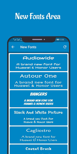 komputer Fonts for Huawei Emui