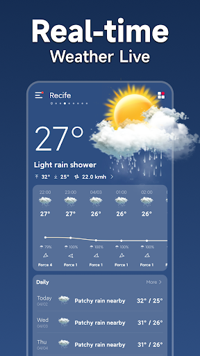 Pogoda: Radar Deszczowy&Widget