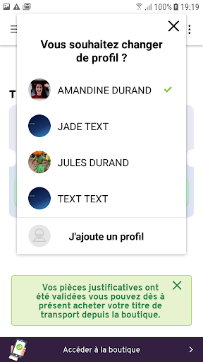 Tram mobile
