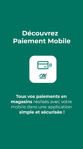 Paiement mobile CA PC