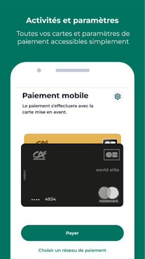 Paiement mobile CA PC