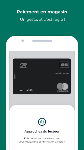 Paiement mobile CA PC