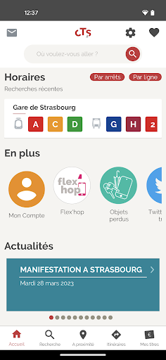 CTS Transports Strasbourg PC