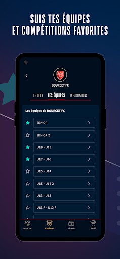 myFFF | Équipes & Compétitions