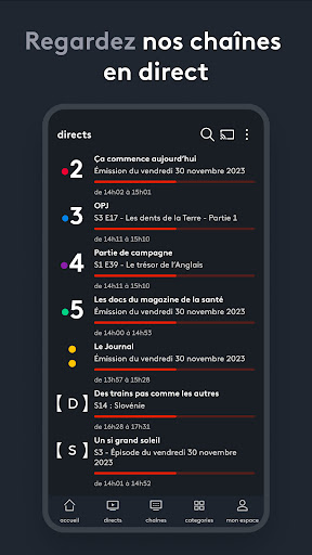 france.tv : exclusivités, direct et replay