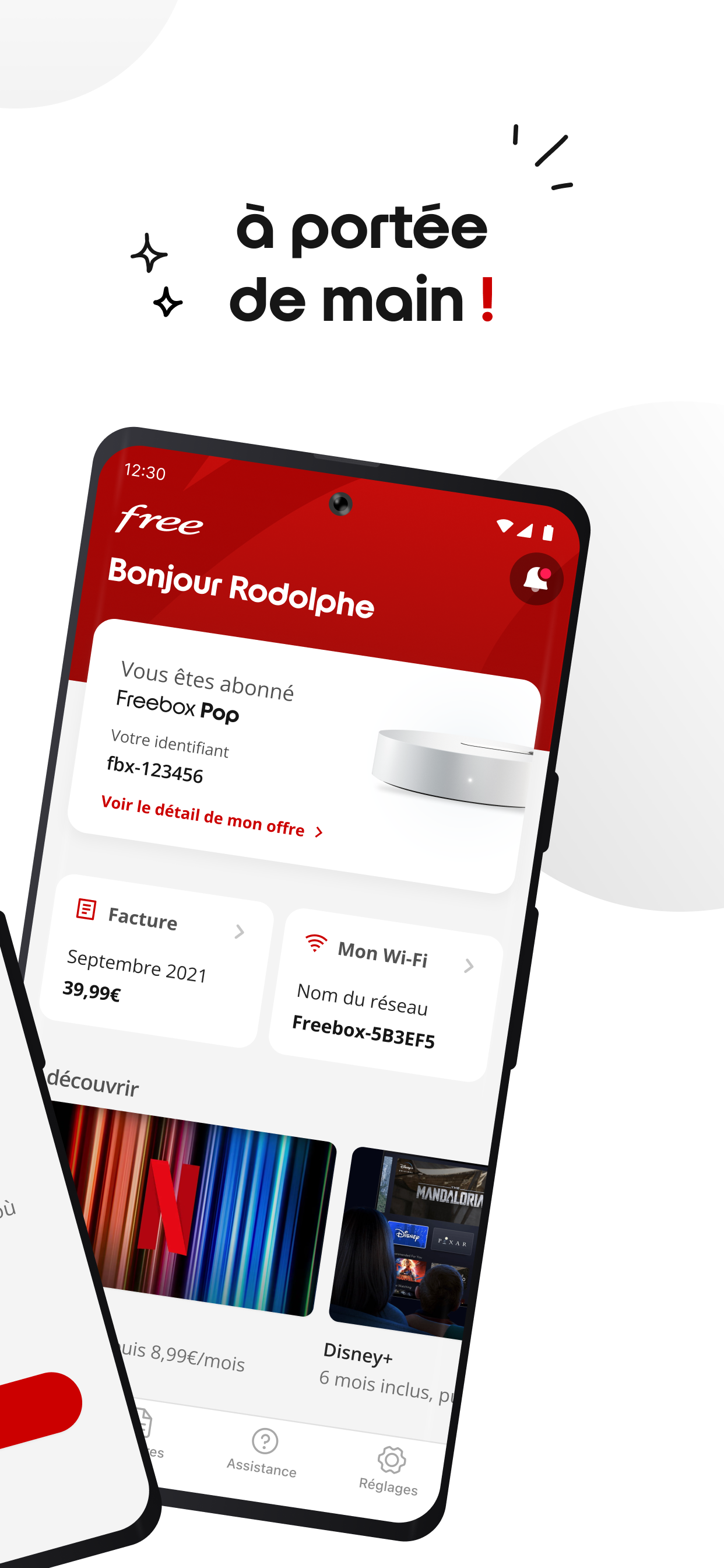 Freebox - Espace Abonné PC