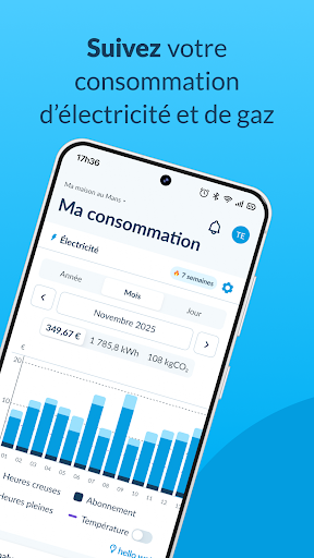 Hello Watt Suivi Conso Énergie PC