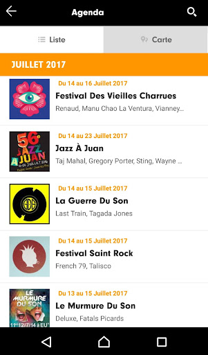 Tous les Festivals