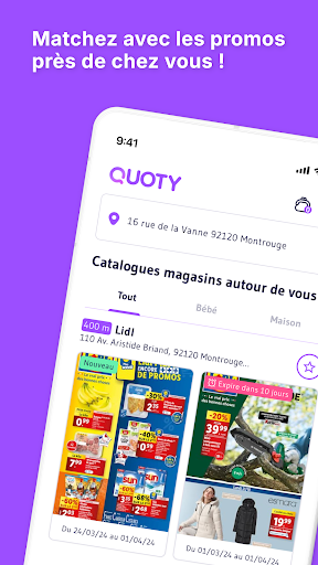 Quoty - Cashback, promos, bons plans & catalogues