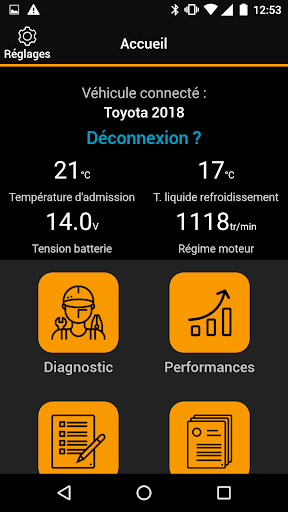 OBDclick Diag Gratuit OBD2 ELM PC