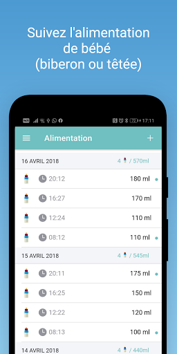 Suivi alimentation et couches PC