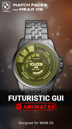 Futuristic GUI Watch Face PC版