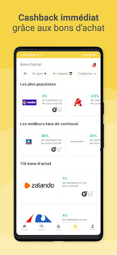 Widilo: Cashback & codes promo PC