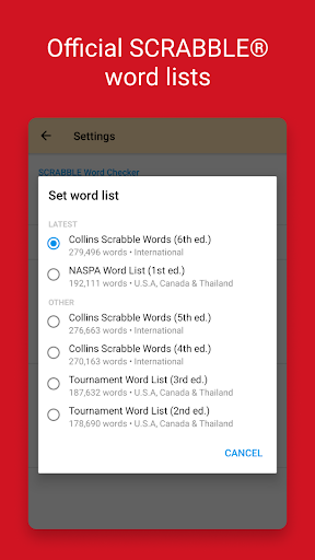 Word Checker for SCRABBLE PC