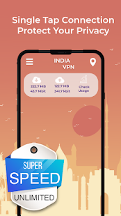 India Fast VPN - Free VPN Proxy Server & Secure الحاسوب