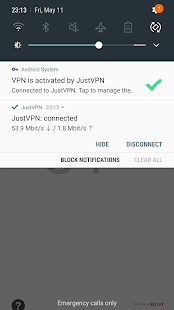 JustVPN - Free Unlimited VPN & Proxy الحاسوب