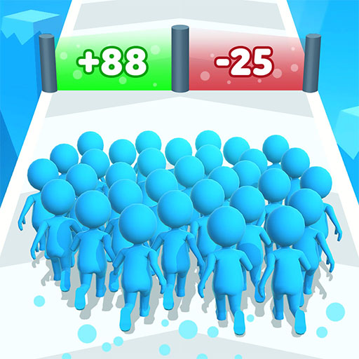 Count Masters: Guerra de Multitud. Juego de correr