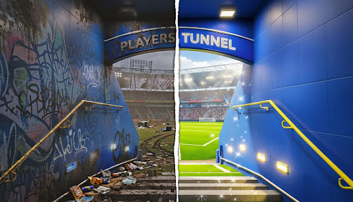Soccer ASMR: Stadium Makeover پی سی