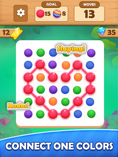 komputer Dots Match: Relaxing Games