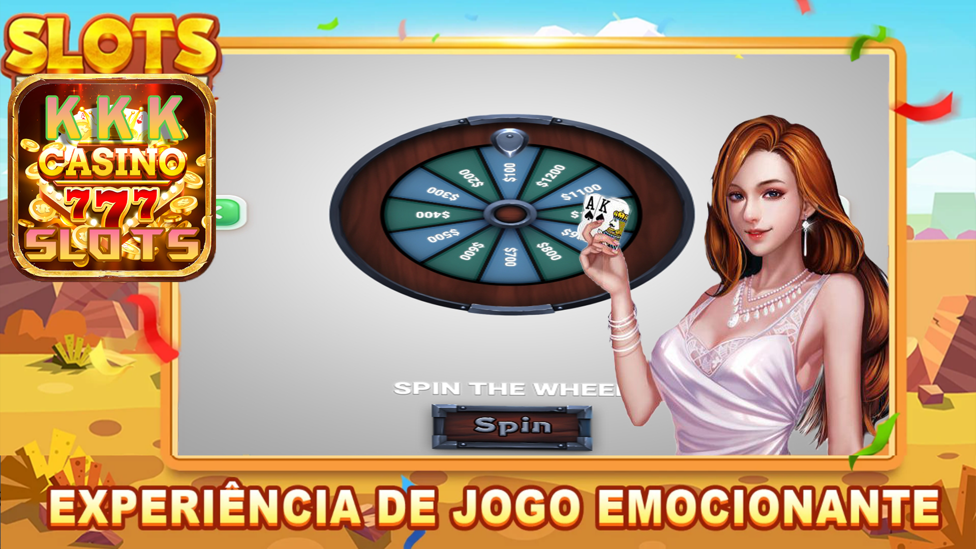 Lucky spin 777 KKK Big Winner PC