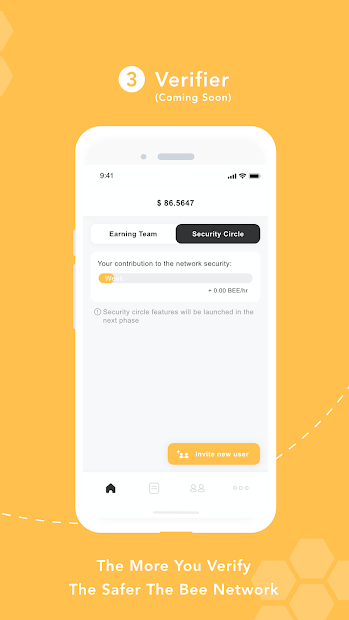 Bee Network:Phone-based Digital Currency الحاسوب