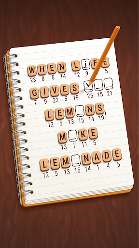 Colorwood Words - Cryptogram