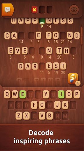 Colorwood Words - Cryptogram