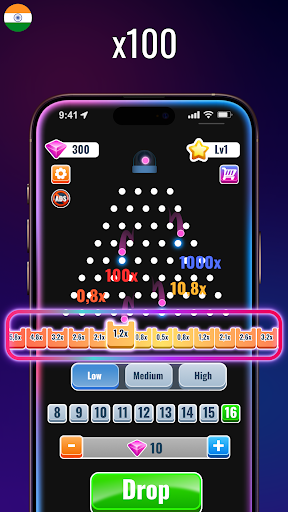 Plinko Space - प्लिंको x100