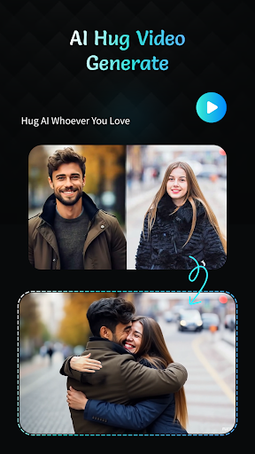 komputer AI Kiss Video Maker : AI Hug