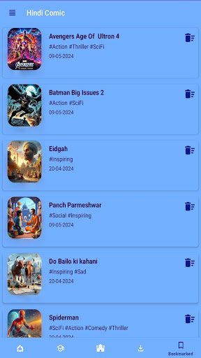 Hindi Comics پی سی