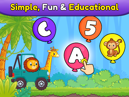 Balloon Pop Kids Learning Game