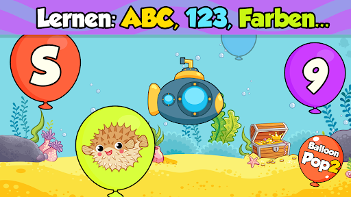 Ballon Pop Spiel: Kleinkinder
