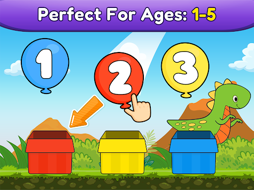 Balloon Pop Kids Learning Game