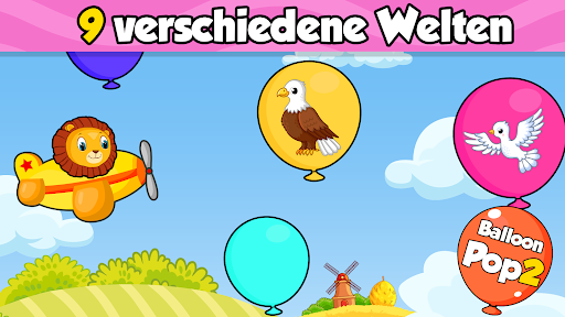 Ballon Pop Spiel: Kleinkinder