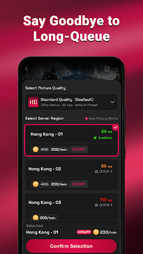 Cinex-CloudGaming PC on Mobile PC