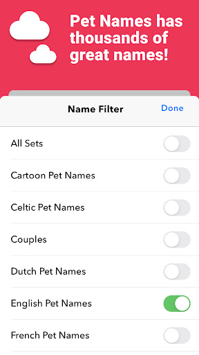 Kinder Pet Names PC