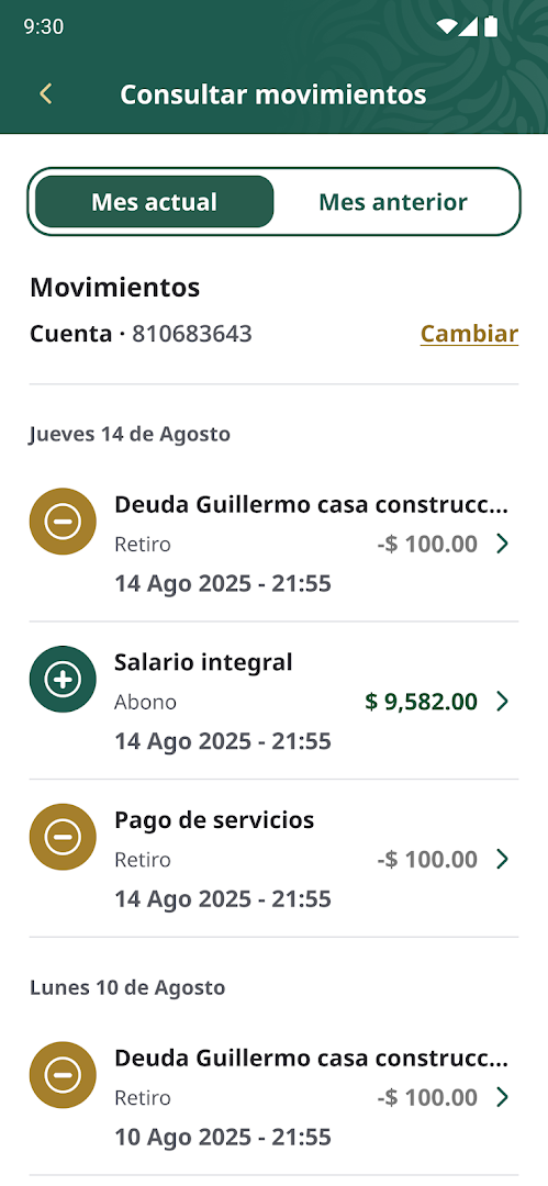Banco del Bienestar Móvil PC