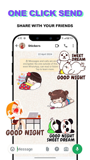 GoodNight Sticker For Whatsapp پی سی