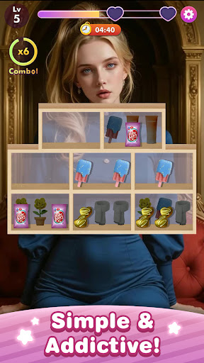 komputer Goods Star-Sorting Puzzle Game