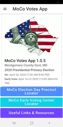 MoCo Voters App PC