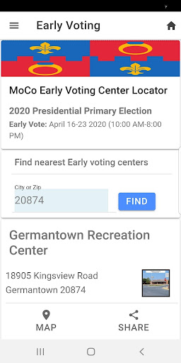 MoCo Voters App PC