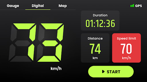 Speedometer: GPS Speedometer پی سی