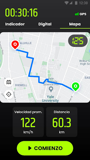 Velocímetro GPS & Odometro PC